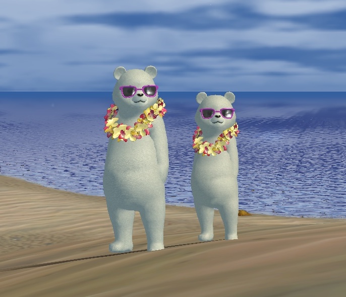 Dignified Hawaii Teddy Form Candy