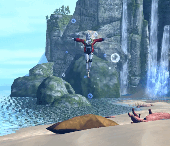 [Motion Card] Relaxation in the water